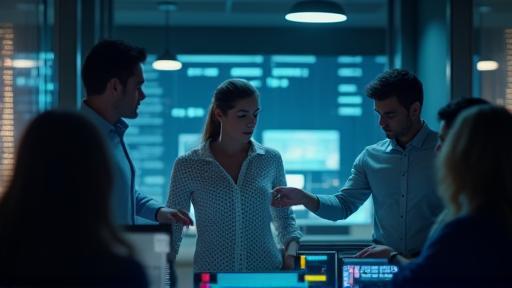 Still from 'Tech Solutions' commercial