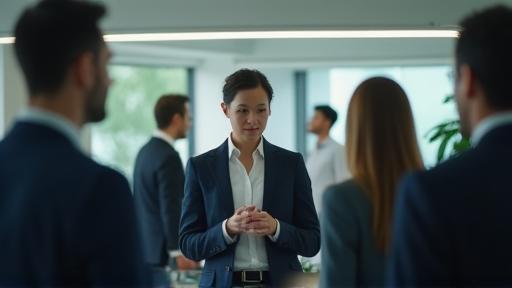 Still from 'Company X Profile' corporate video